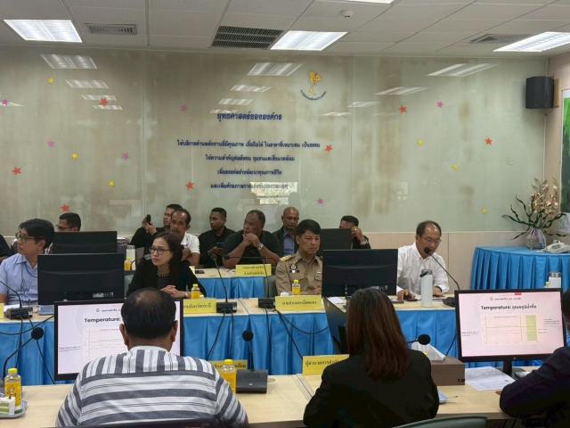 ประชุม คณะกรรมการกำกับการติดตาม ตรวจสอบ การปฏิบัติตามมาตรการป้องกันและแก้ไขผลกระทบสิ่งแวดล้อมโรงไฟฟ้ากระบี่ ครั้งที่ 1