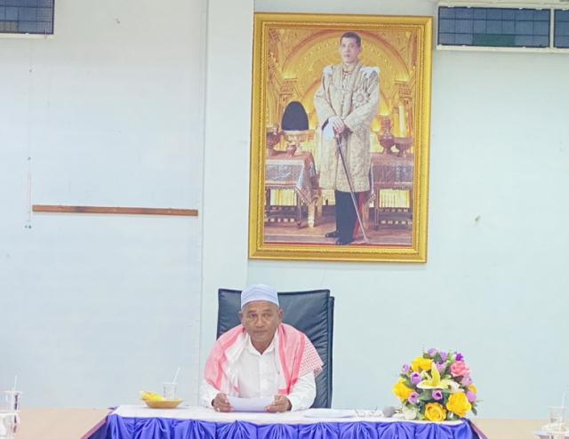 ประชุมชี้แจงการอุดหนุนงบประมาณโครงการสนับสนุนการถือศีลอดตามบทบัญญัติศาสนาอิสลาม ให้แก่มัสยิดในเขตตำบลตลิ่งชัน