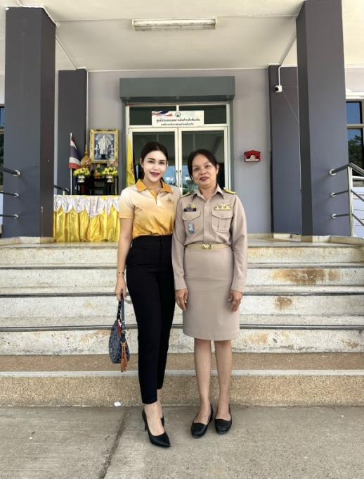 ร่วมส่งข้าราชการโอนย้าย นางสาววิภารัตน์  ชัยชนะ ตำแหน่ง หัวหน้าสำนักปลัด