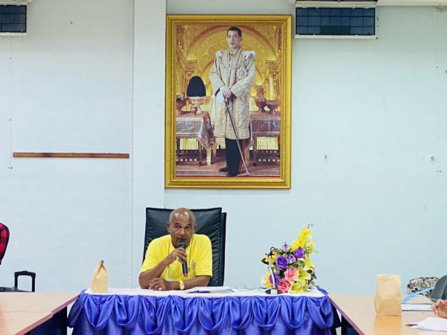 ประชุมชี้แจงการเบิกจ่ายงบประมาณเงินอุดหนุนให้แก่มัสยิด ประจำปี 2566