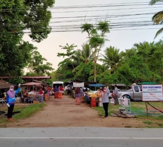 การสำรวจข้อมูลการขายสินค้า ตลาดนัด ในตำบลตลิ่งชัน