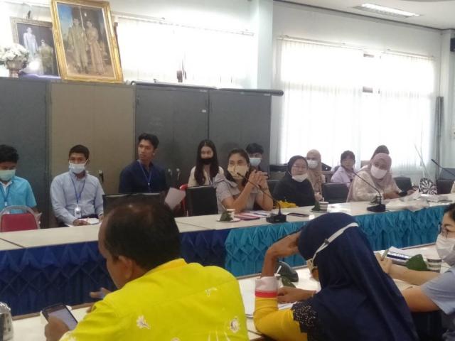 เข้าร่วมการประชุมสนทนากลุ่ม Focus group ตามโครงการยกระดับเศรษฐกิจและสังคมแบบบูรณาการ 1ตำบล1มหาวิทยาลัย